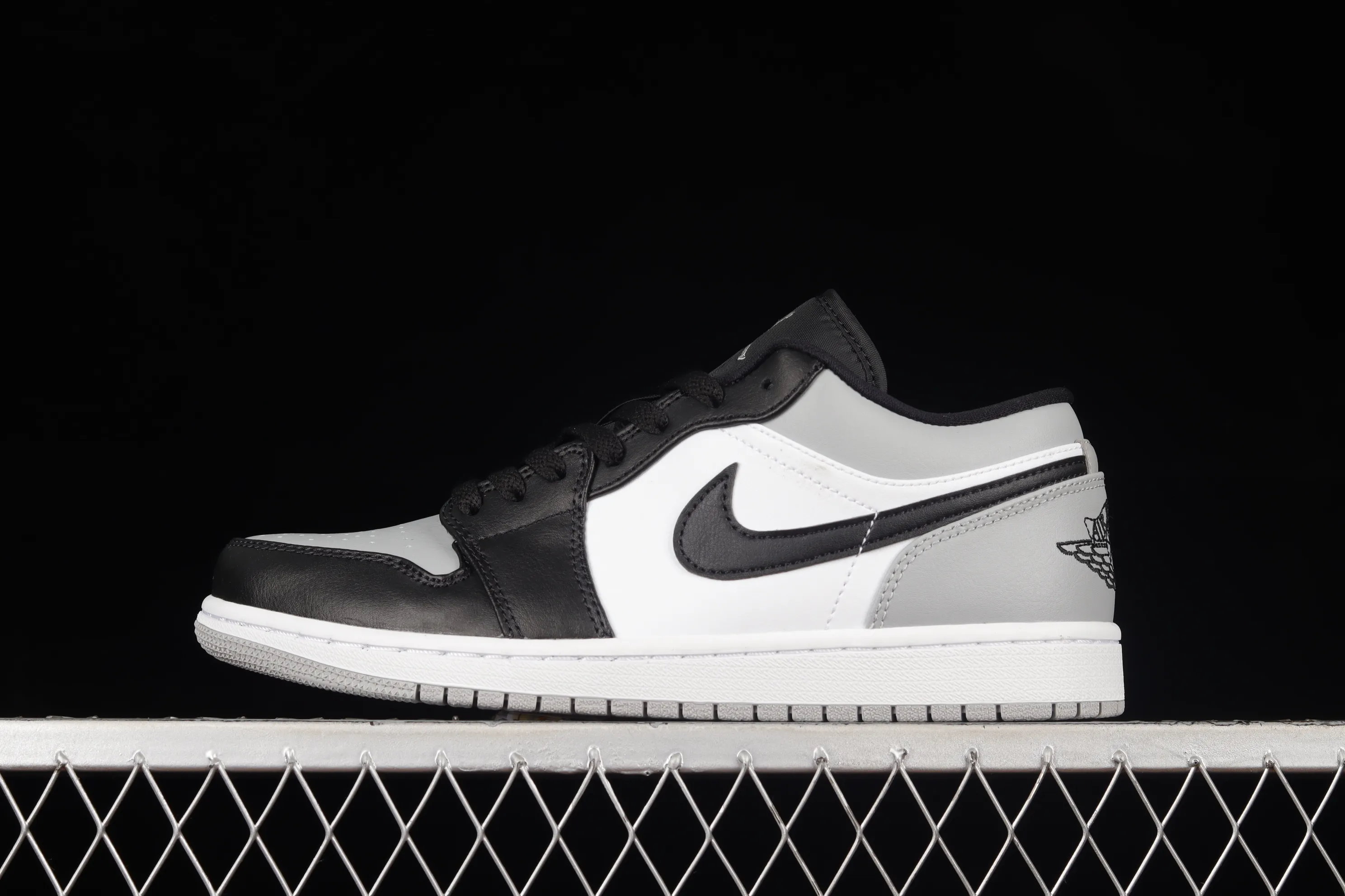 All categories Air Jordan Jordan series basketball shoes Air Jordan 1 Low G version pure original Air Jordan Low "Shadow Toe" AJ1 Joe 1 new black and gray low-top cultural sneakers 553558-052